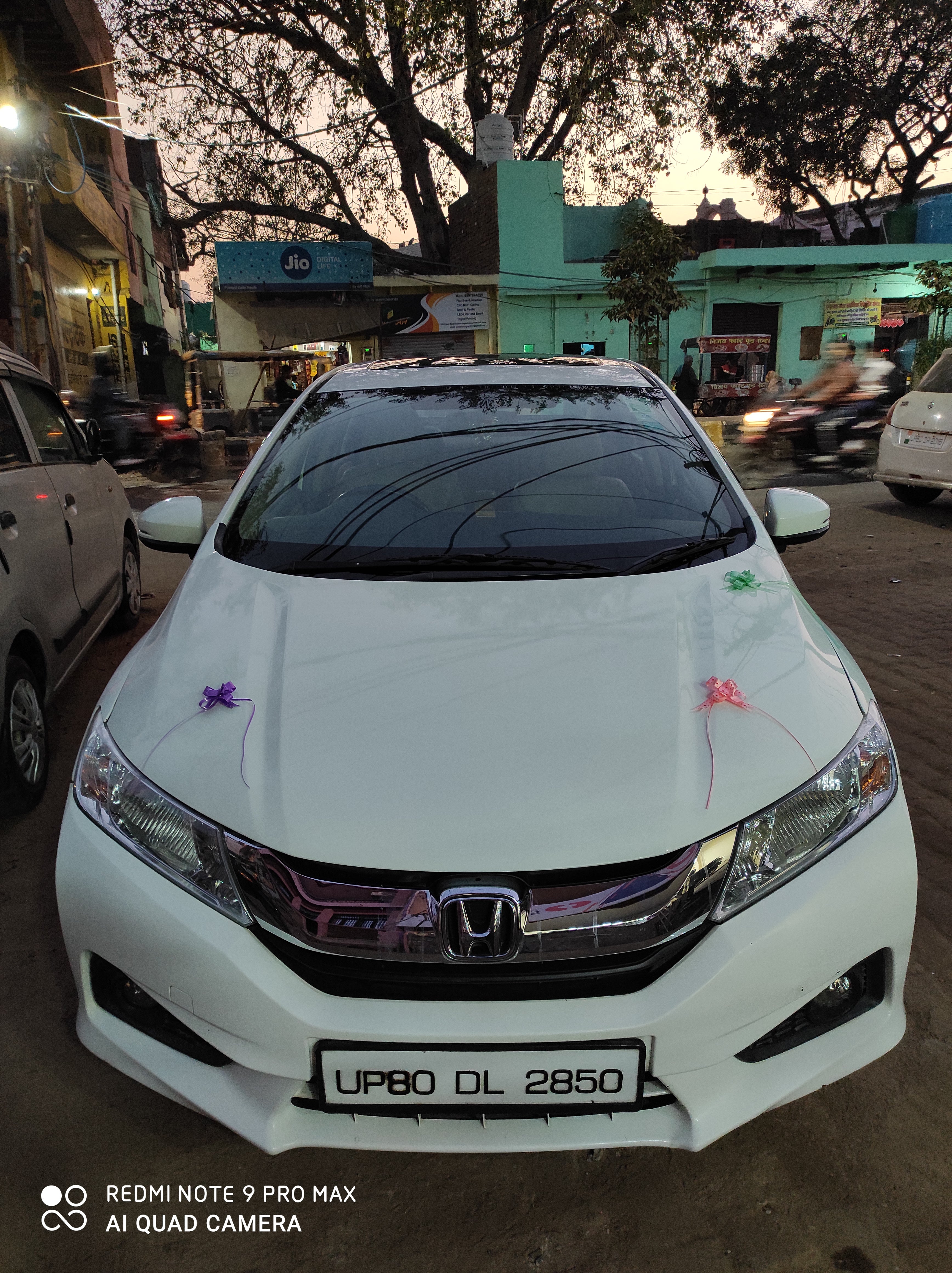 front view of a Honda City