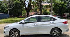 side view of a Honda City sedan