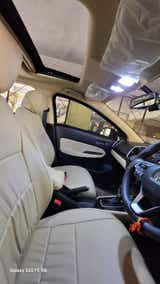 Front interior view of a Honda City
