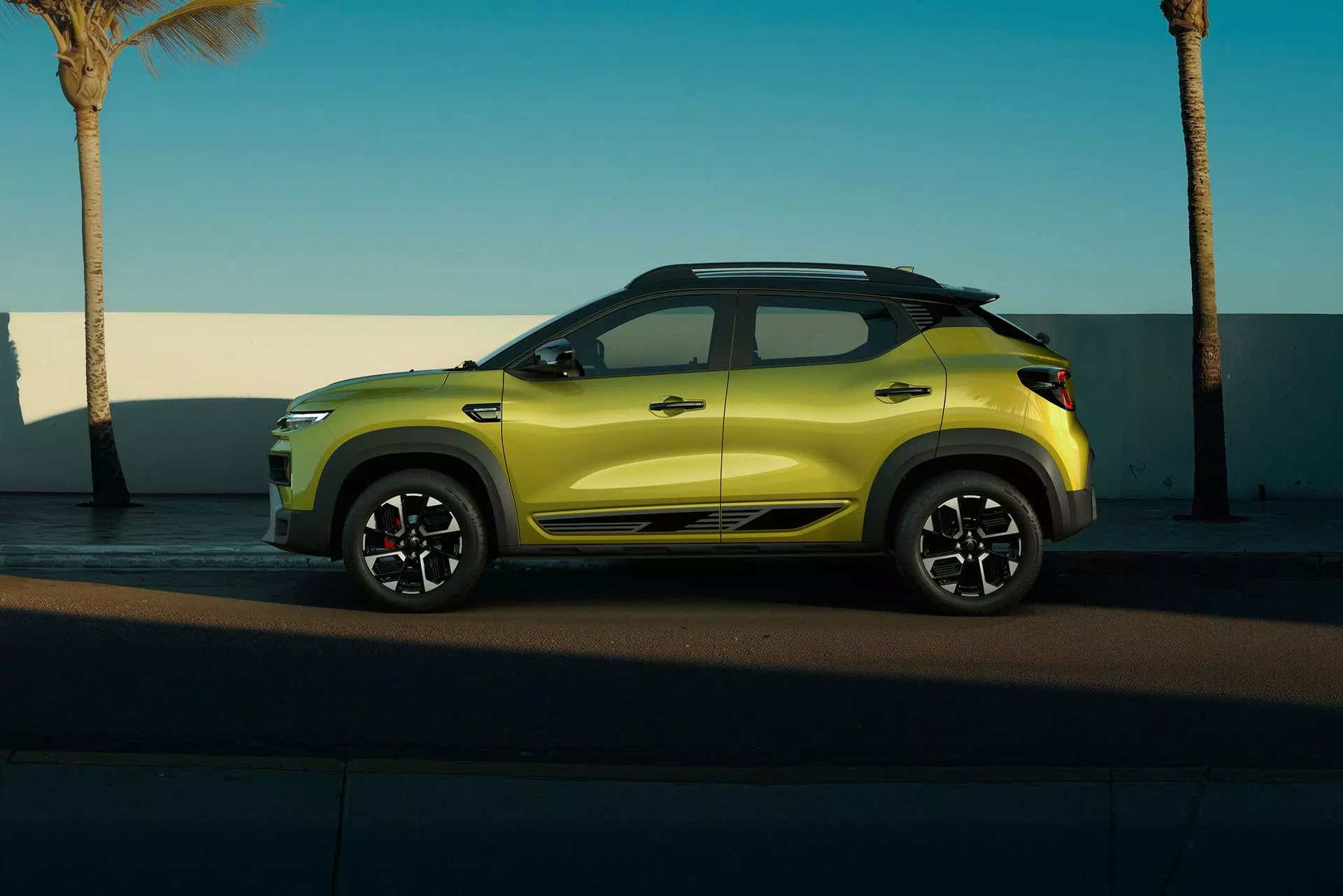 Side profile in new oasis yellow and shadow grey color