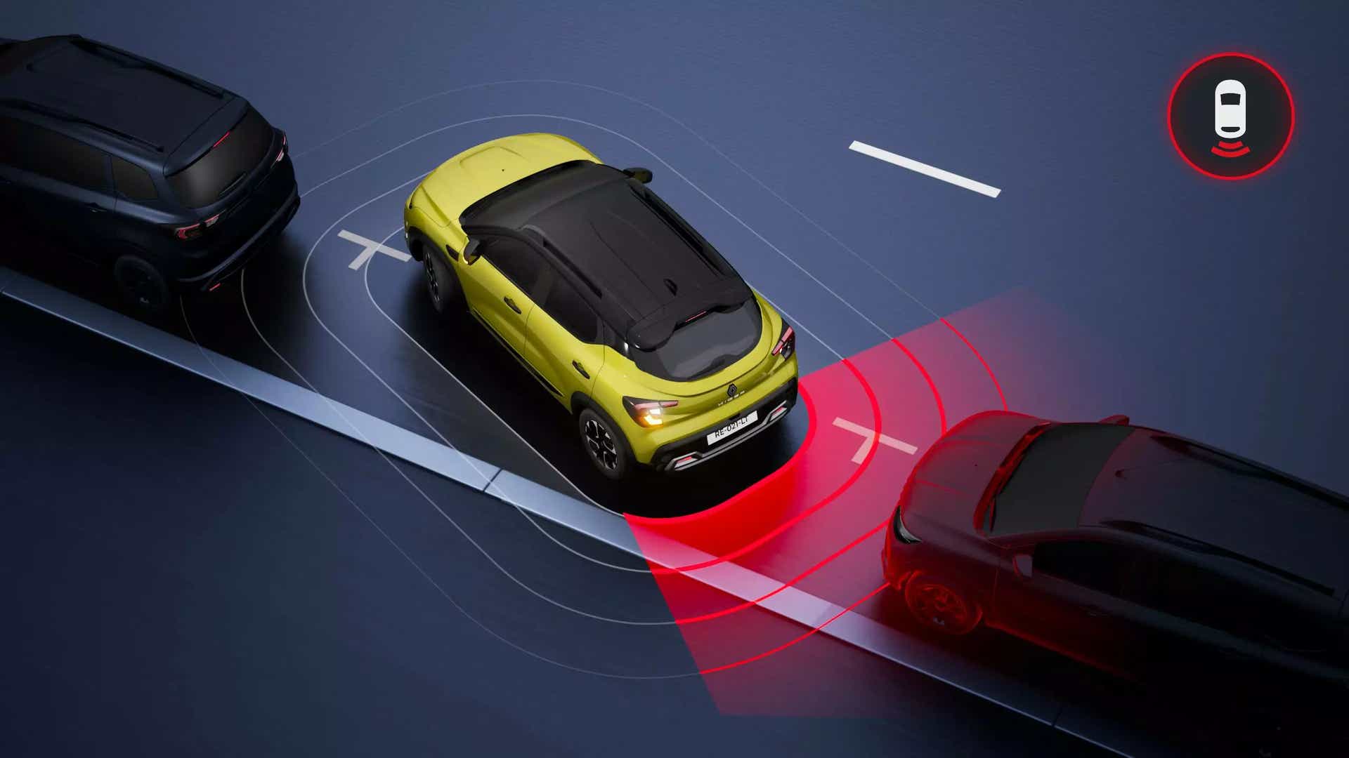 Rear parking sensors