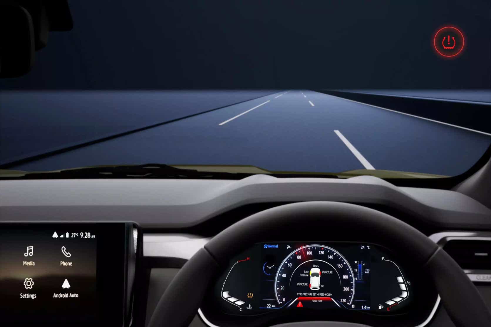 Tyre pressure monitoring system