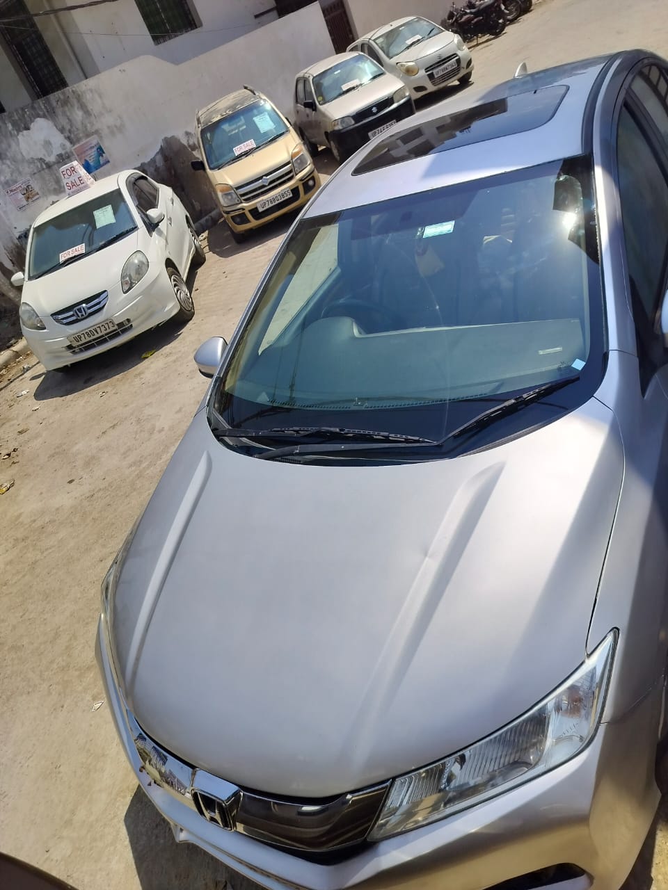 front view of a Honda City