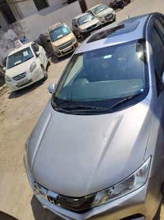 front view of a Honda City