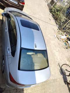 Top and rear view of a Honda City