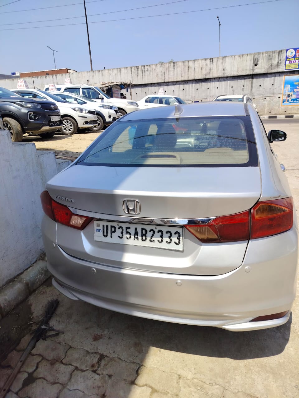 rear view of a Honda City