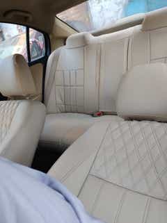 interior rear-seats of a Honda City