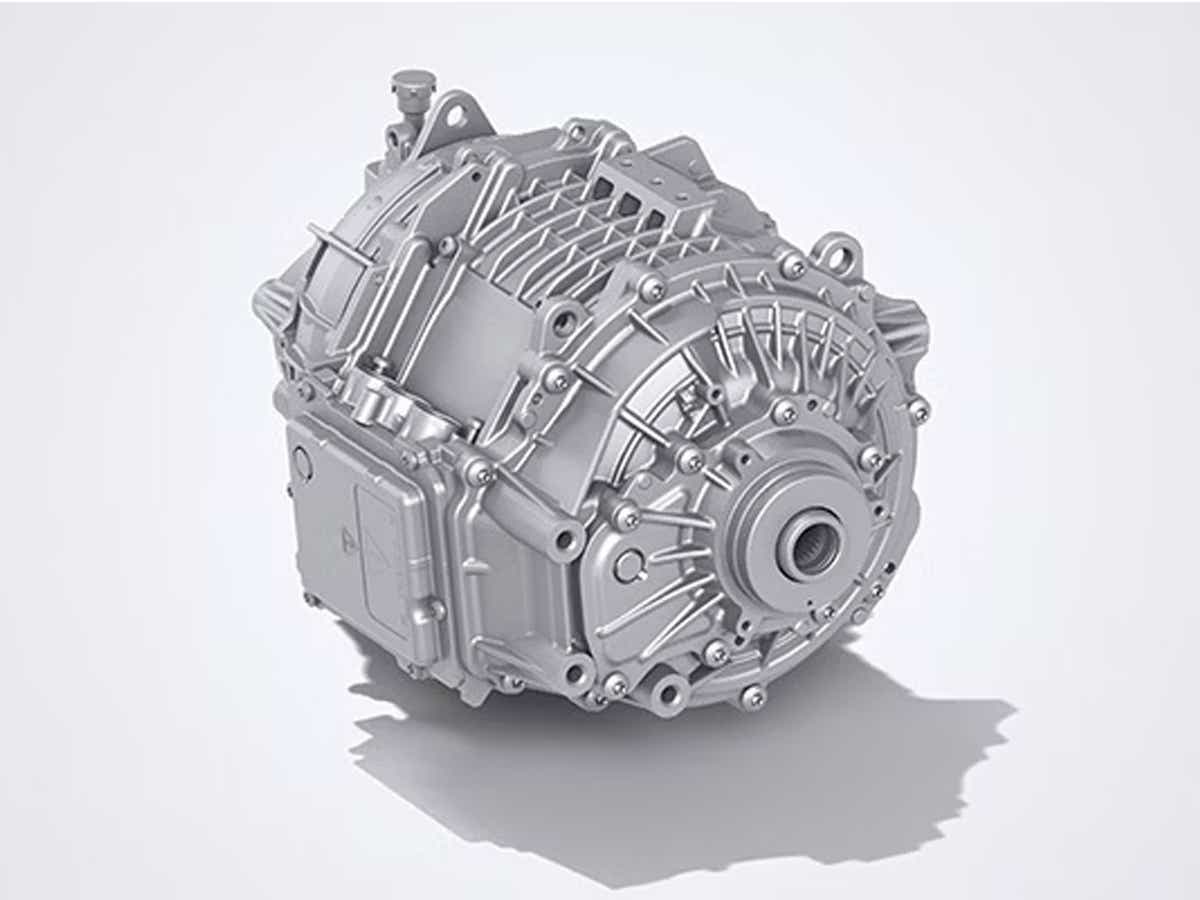 Electric motor unit of a Tata Harrier EV