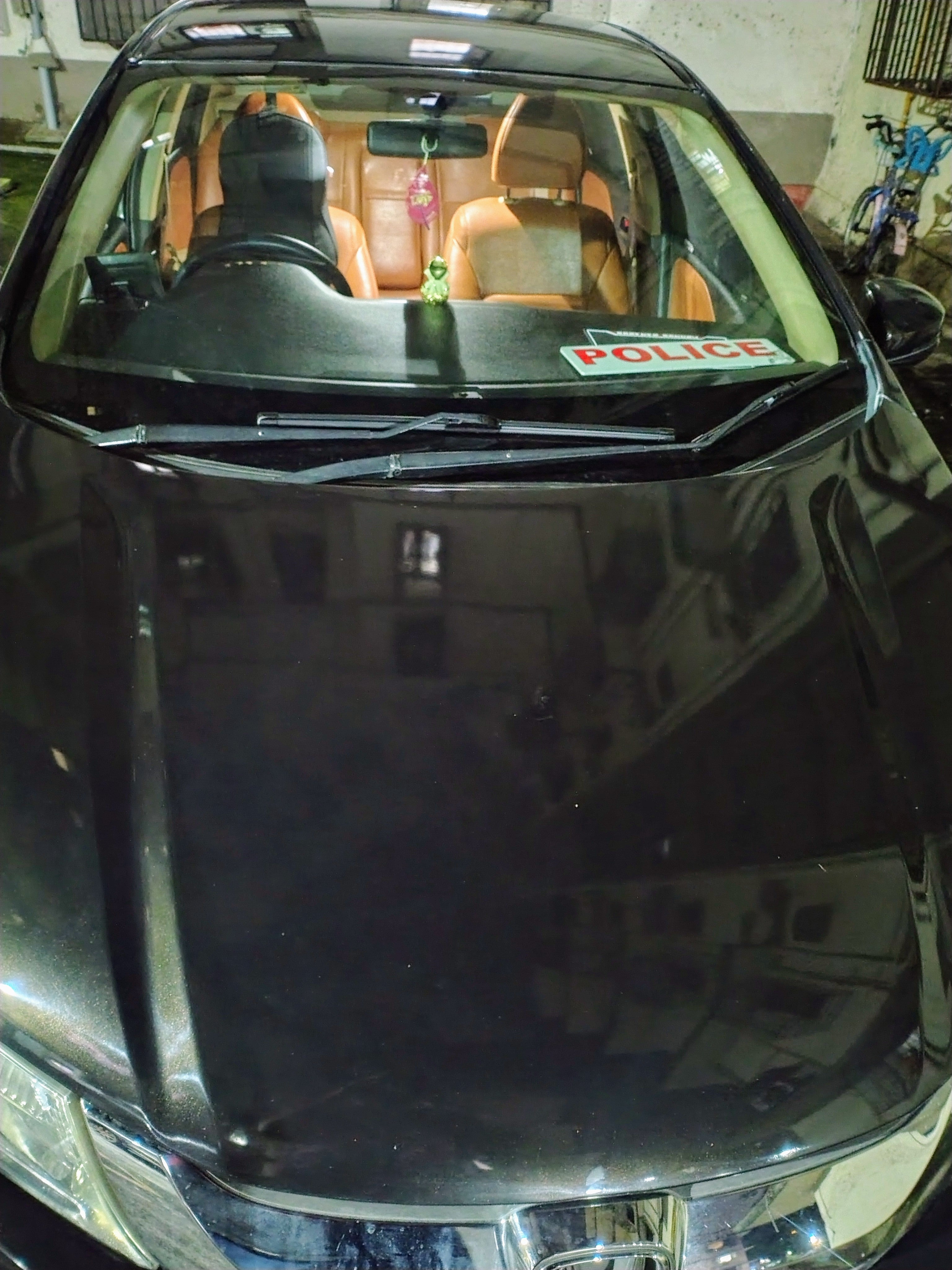 Front view of a Honda City