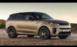Front three-quarter view of a Land Rover Range Rover Sport