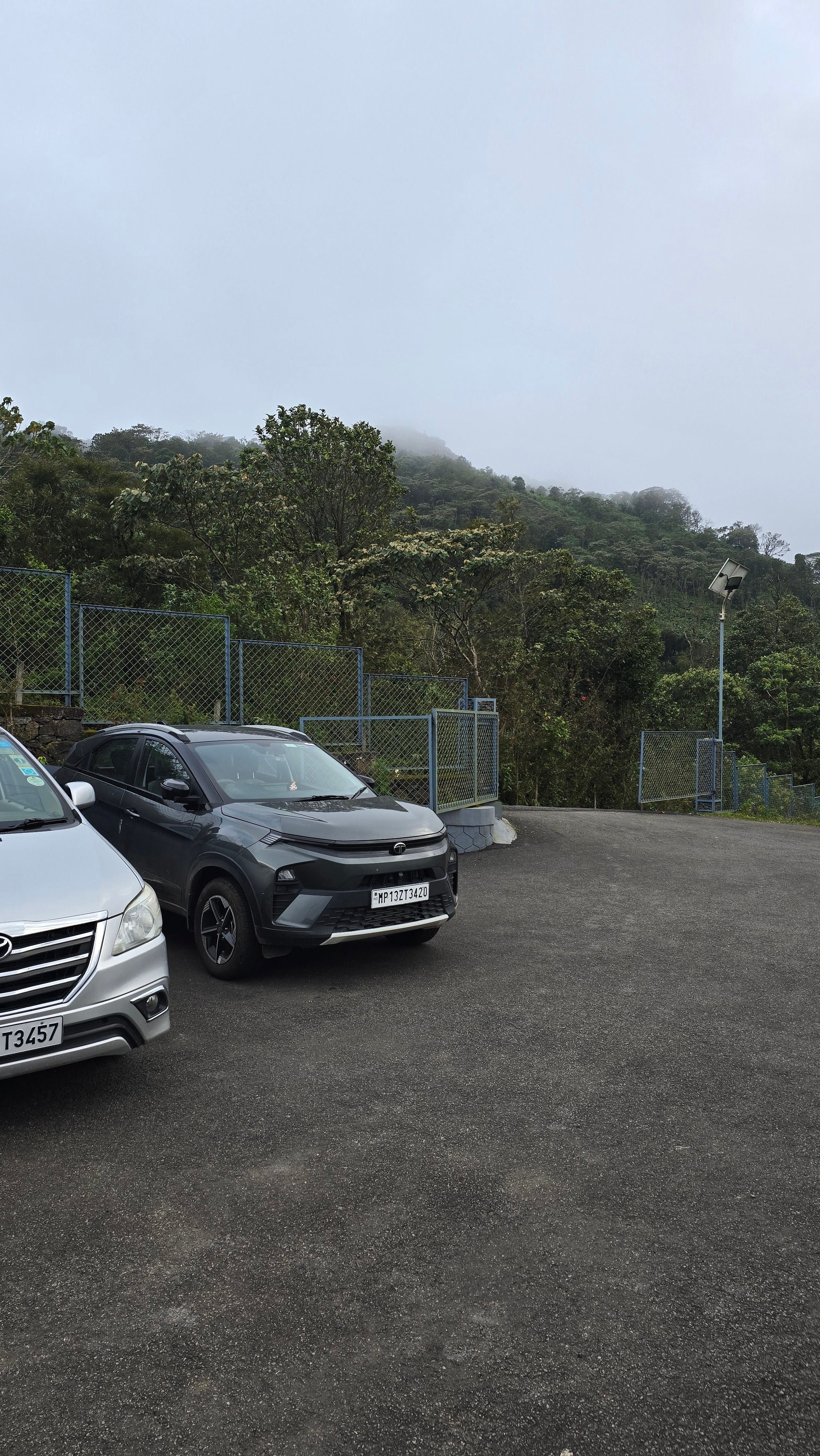 front three-quarter view of a Tata Nexon