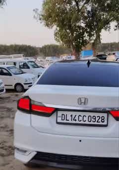 Rear view of a Honda City