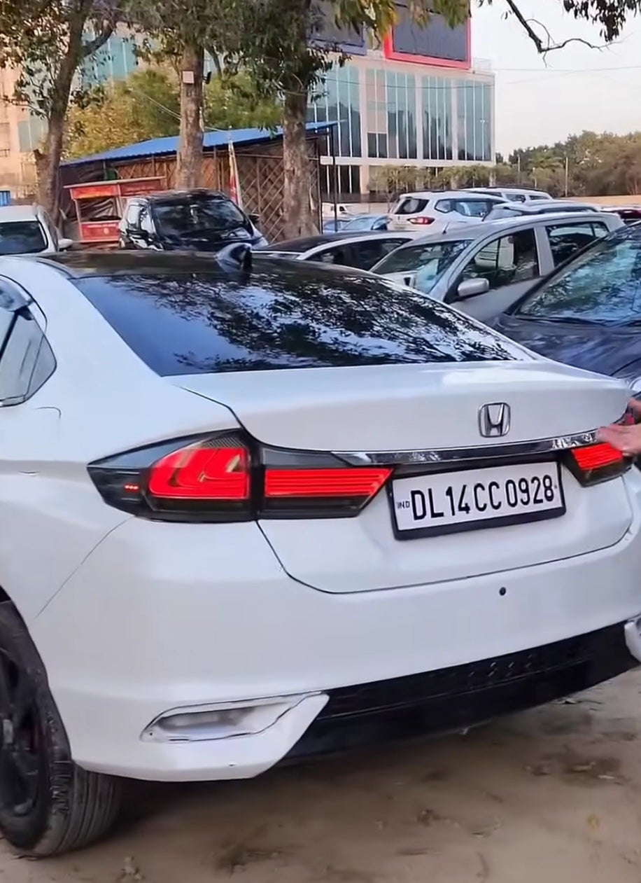 rear view of a Honda City