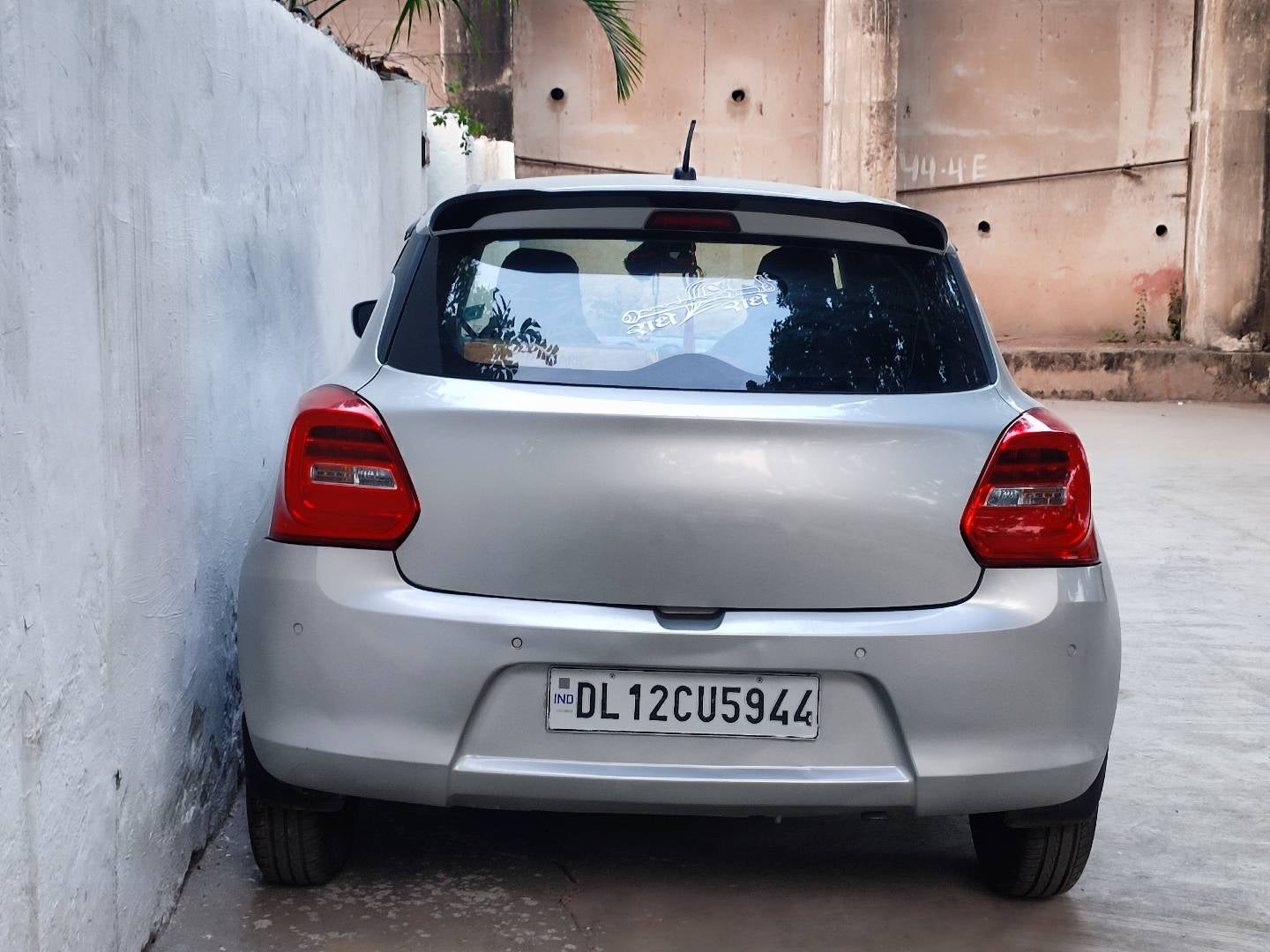 rear view of a Maruti Suzuki Swift 2021 - 2023