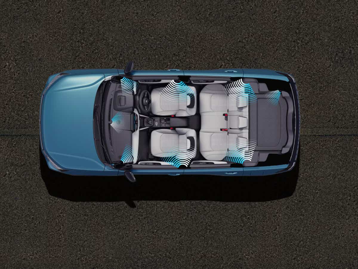 top interior view of a Maruti Suzuki Victoris