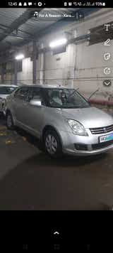 front three-quarter view of a Maruti Suzuki Dzire