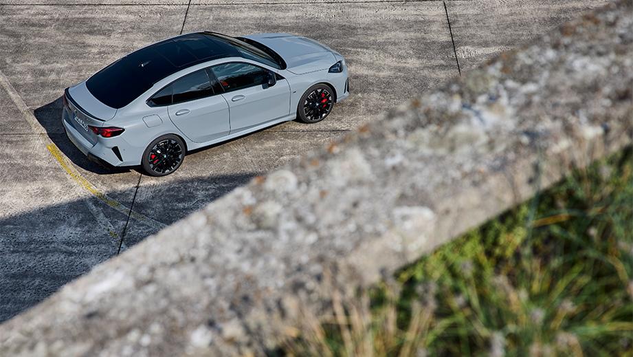 Rear three-quarter view of BMW 2 Series Gran Coupe