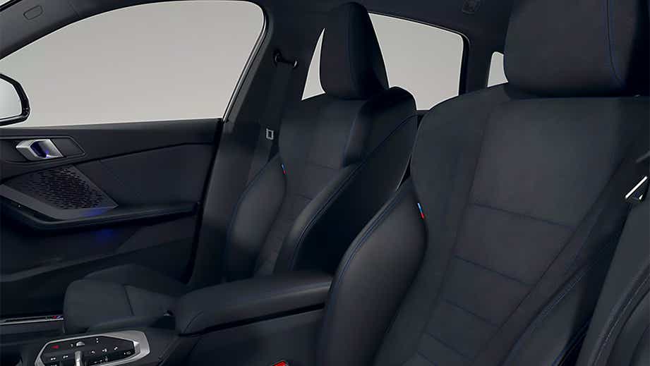 Front seats and interior of BMW 2 Series Gran Coupe