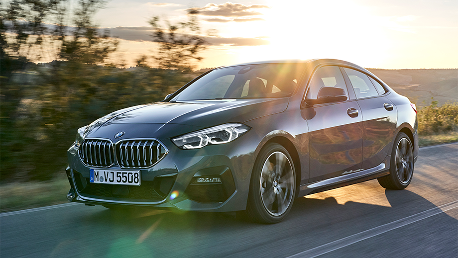 Front three-quarter of BMW 2 Series Gran Coupe