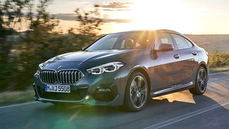 Front three-quarter of BMW 2 Series Gran Coupe