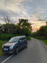 front three-quarter view of a Maruti Suzuki Wagon R