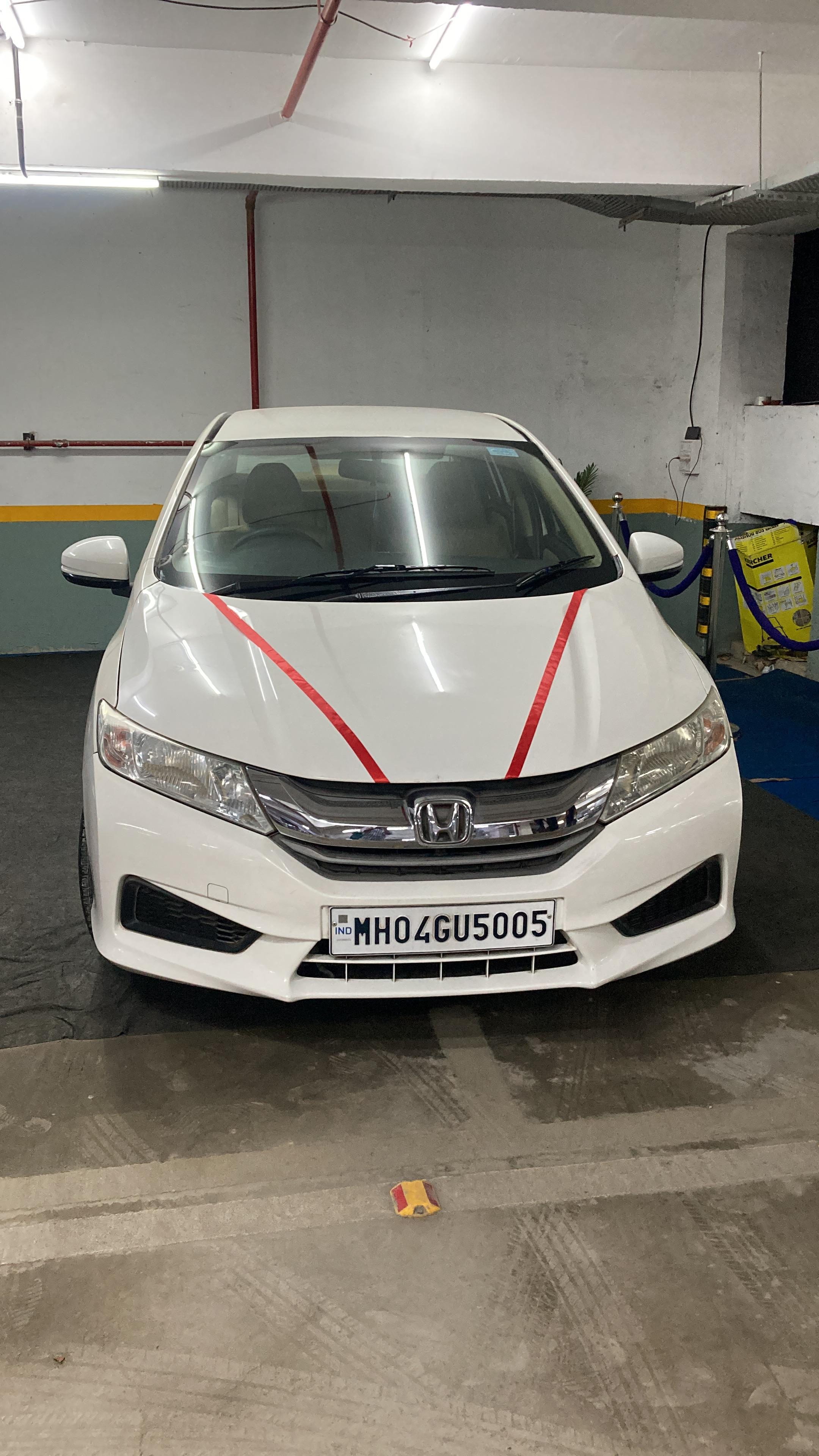 Front view of a Honda City