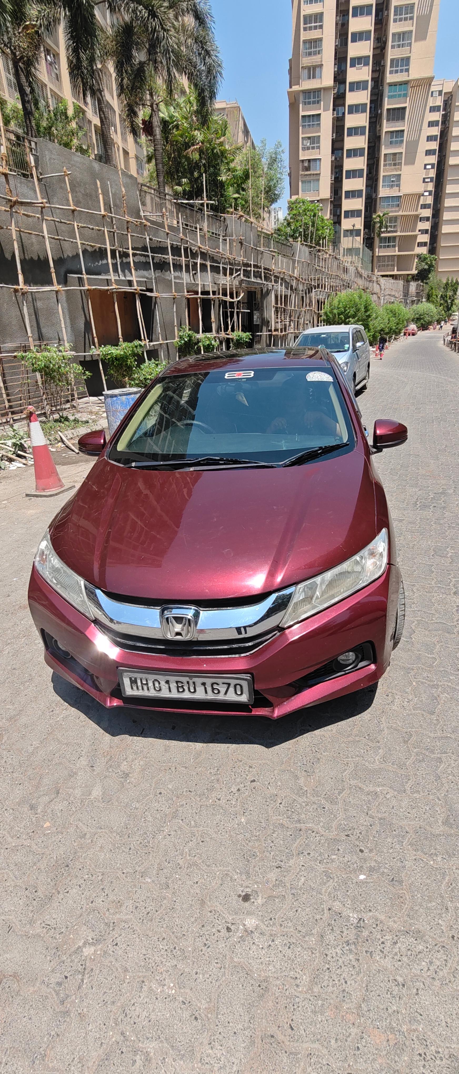 Front view of a Honda City