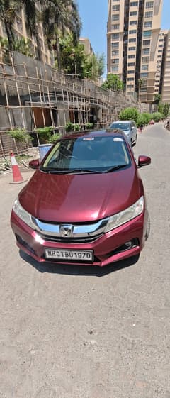 Front view of a Honda City