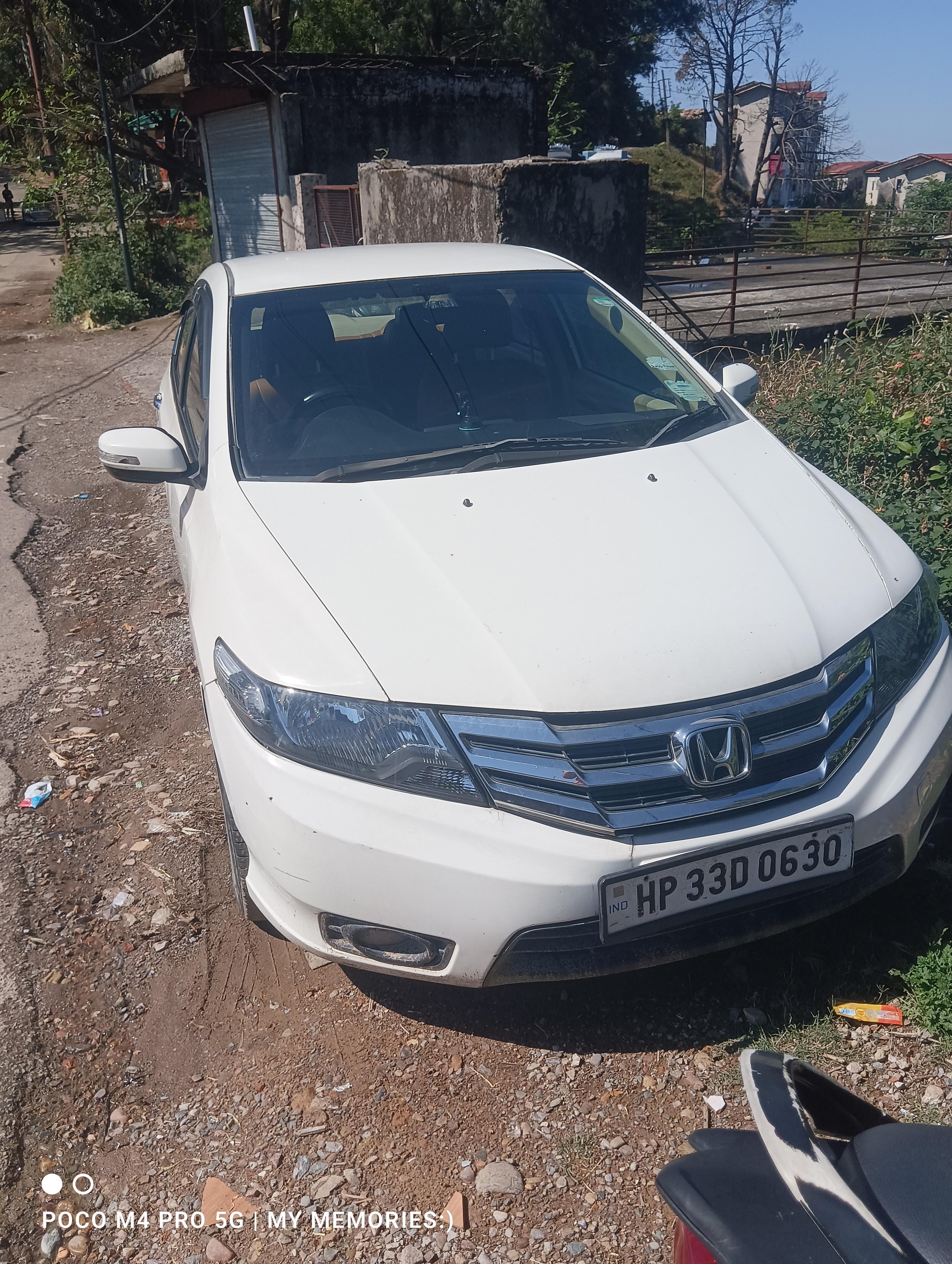 Front view of a Honda City