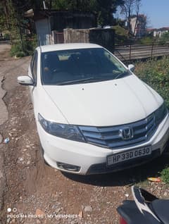 Front view of a Honda City
