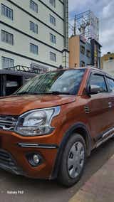 front three-quarter view of a Maruti Suzuki Wagon R