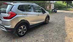 Rear three-quarter view of a Honda WR-V