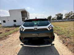 Rear view of a Tata Nexon