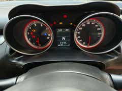 Instrument cluster view of a Maruti Suzuki Swift