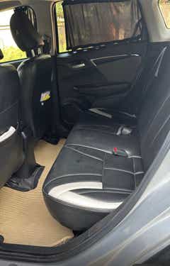 Rear seat view of a Honda WR-V