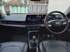 Interior dashboard of a Hyundai Verna