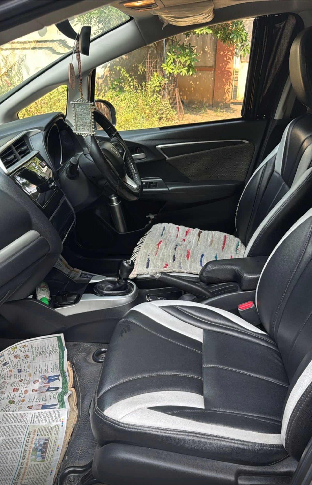Front interior cabin of a Honda WR-V