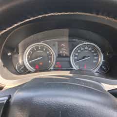 Instrument cluster of a Maruti Suzuki Ciaz