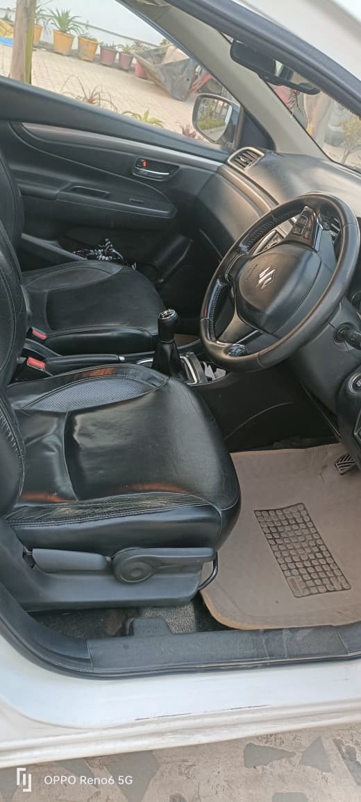 Interior dashboard view of a Maruti Suzuki Ciaz