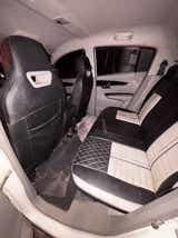 rear seat interior of a Mahindra KUV 100 NXT