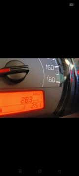 instrument cluster close-up of a Maruti Suzuki Wagon R