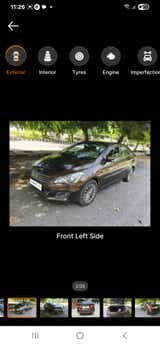 front left side view of a Maruti Suzuki Ciaz