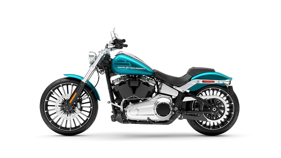 Left side view of Harley-Davidson Breakout