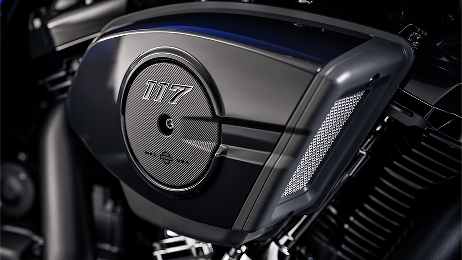 Engine of Harley-Davidson CVO Street Glide