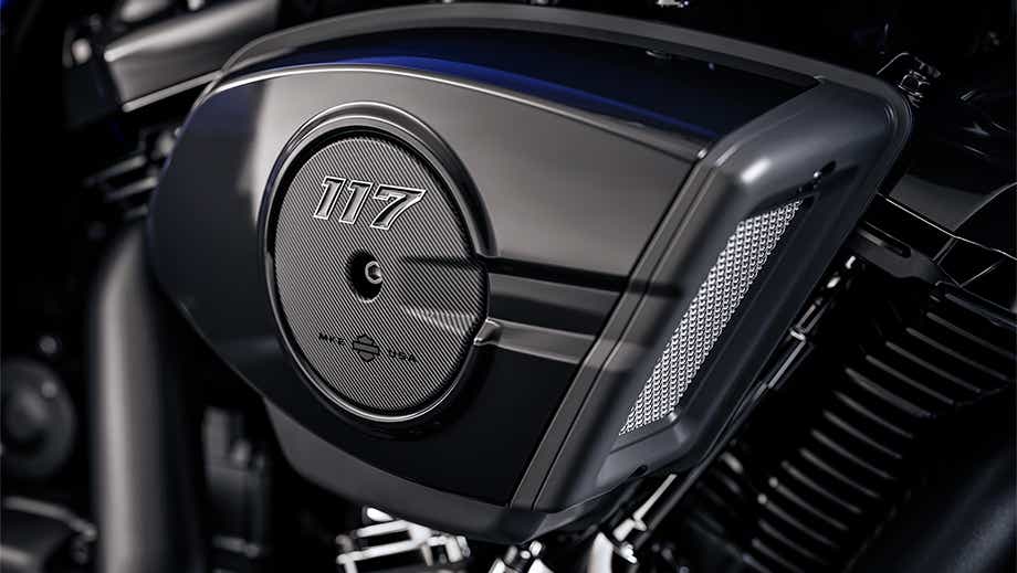 Engine of Harley-Davidson CVO Street Glide