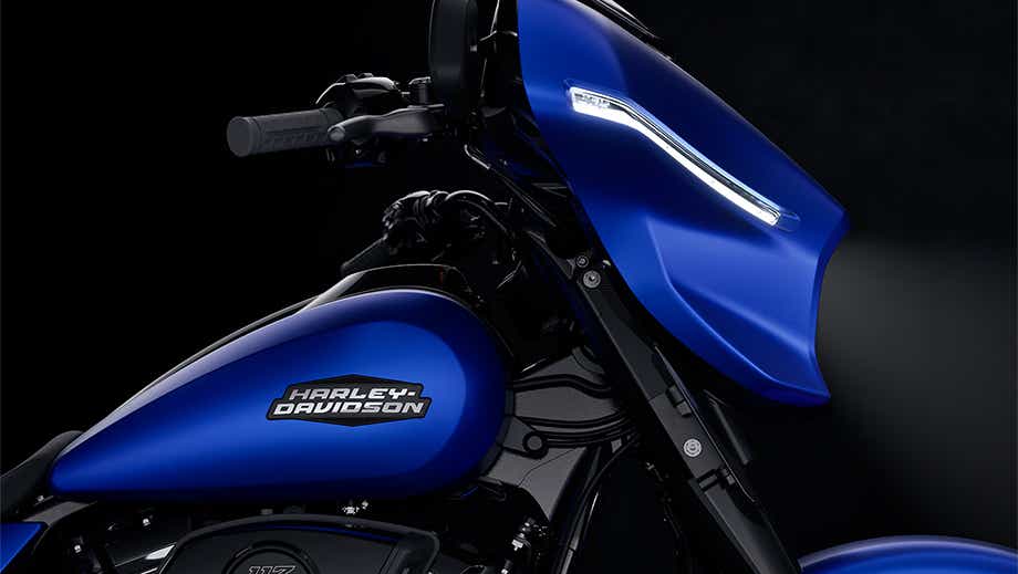 Front fairing of Harley-Davidson CVO Street Glide