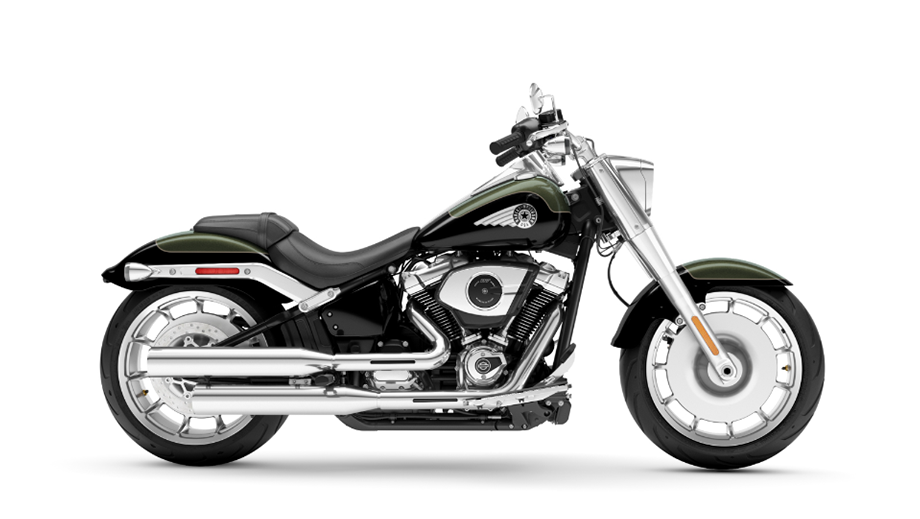 Right side view of Harley-Davidson Fat Boy 2026