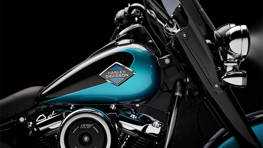 Fuel tank of Harley-Davidson Heritage Classic