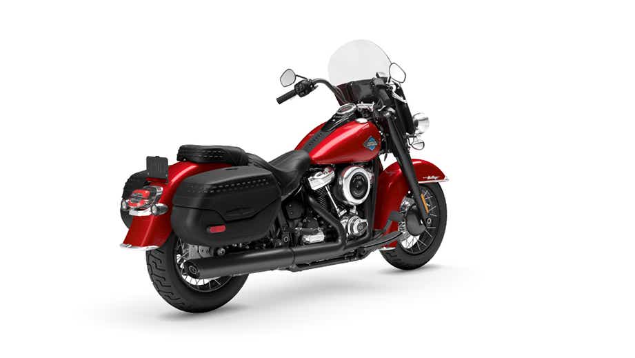 Rear three-quarter view of Harley-Davidson Heritage Classic