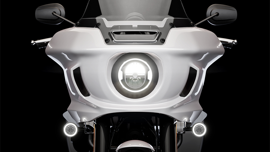 Front view of Harley-Davidson Low Rider ST